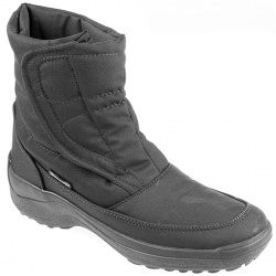 Womens Effe602 Textile Upper Textile Lining Comfort Ankle Boots in Black