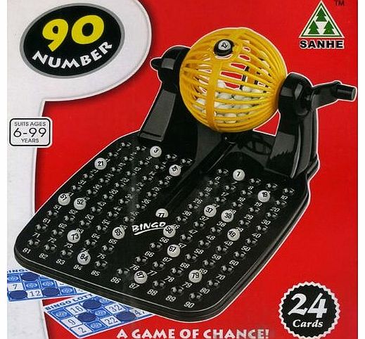Bingo Lotto Traditional Family Game Set 90 Balls