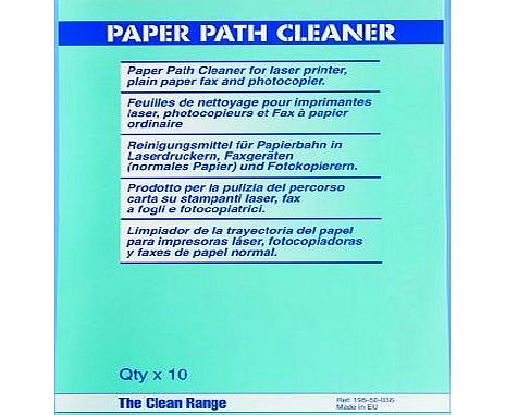 PC Valet cleaning range Cleaning Paper for Laser Printers, Faxes and Photocopiers