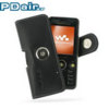 Pdair Leather Pouch Case - Sony Ericsson W660i