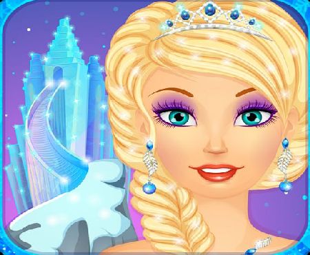 Peachy Games LLC Snow Queen Dress Up and Makeup: princess makeover salon for girly girls who love fashion and virtual beauty games