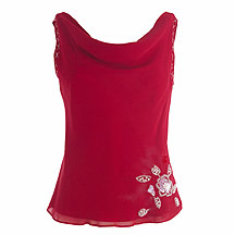 Pearce Fionda Red embellished top