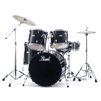 Pearl Forum Drum Kit- Jet Black