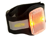 Pedalite Anklelite - solar powered high visibility cycle