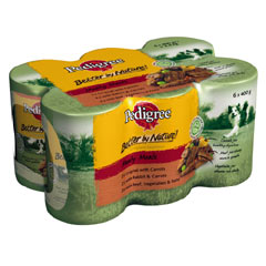 Pedigree Better By Nature 400g Can:Country 4x6