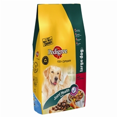 Large Breed Adult Complete Dog Food with Beef 15kg with 3kg Extra Free