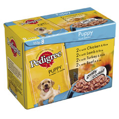 Pouch Puppy 150g Variety 8 Pack