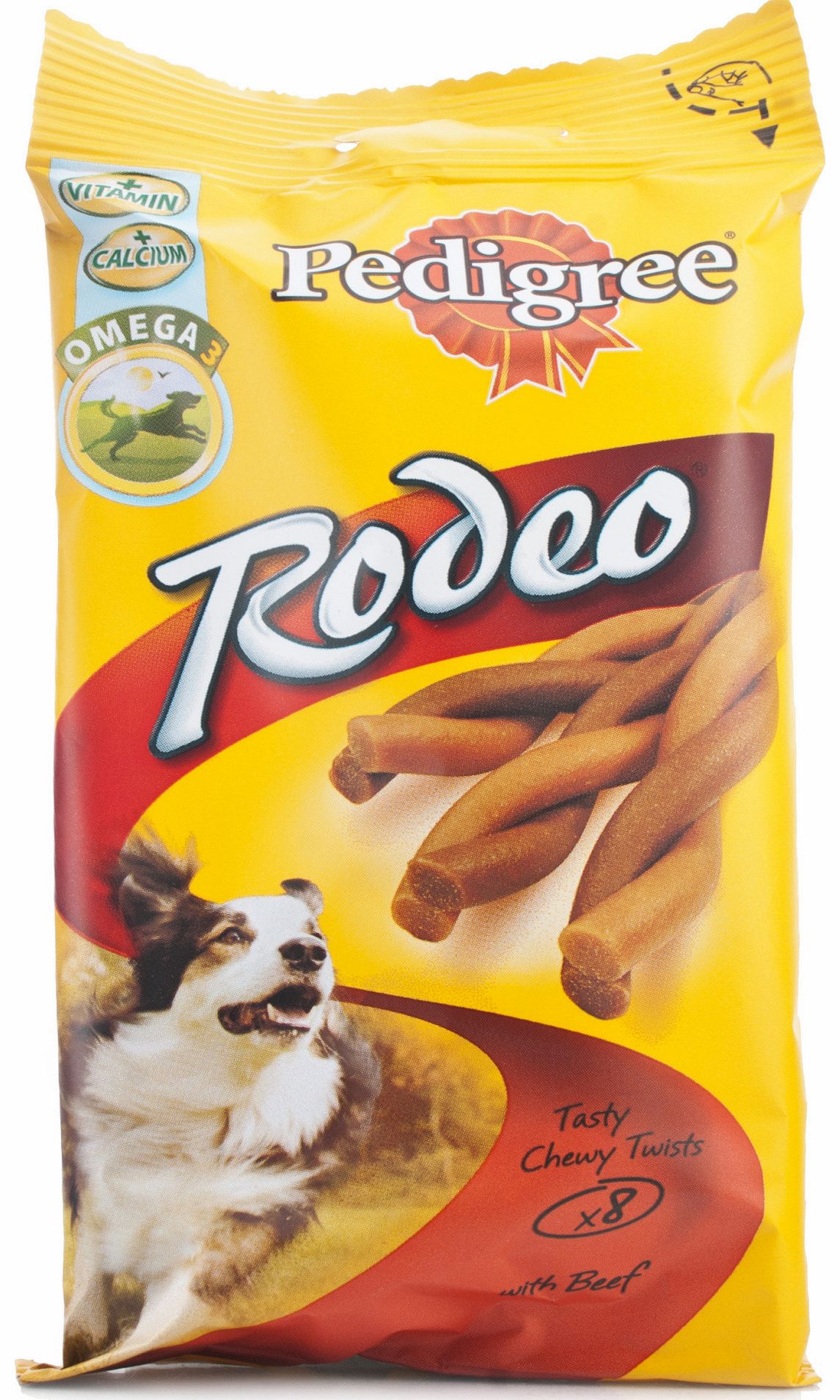 Pedigree Rodeo With Beef 8 Stick
