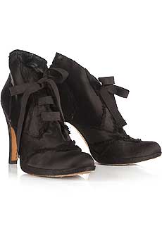 Pedro Garcia Bonnie Satin Boot Shoes