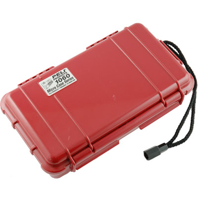 Peli 1060 Microcase Red with Black Liner