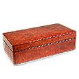 Cherry Leather Jewelry Box