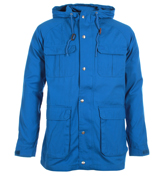 Daphne Blue Hooded Jacket