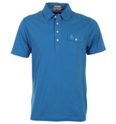 Jack Daphne Blue Slim Fit Polo Shirt
