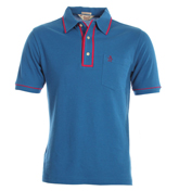 Royal Blue Pique Polo Shirt