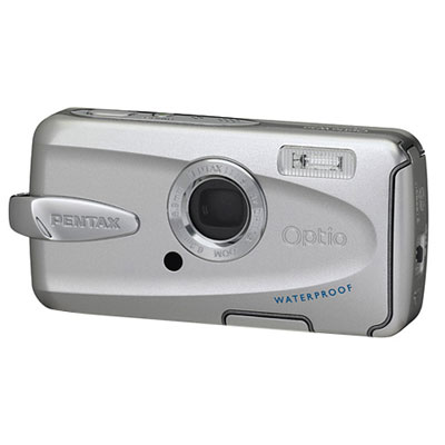 Pentax Optio W30 Silver Compact Camera