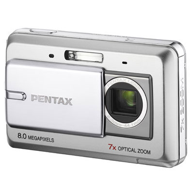 Optio Z10 Silver Compact Camera