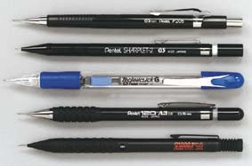 Automatic Pencil Plastic Steel-lined with