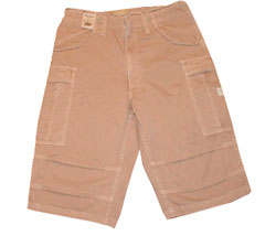 Vintage twill combat shorts
