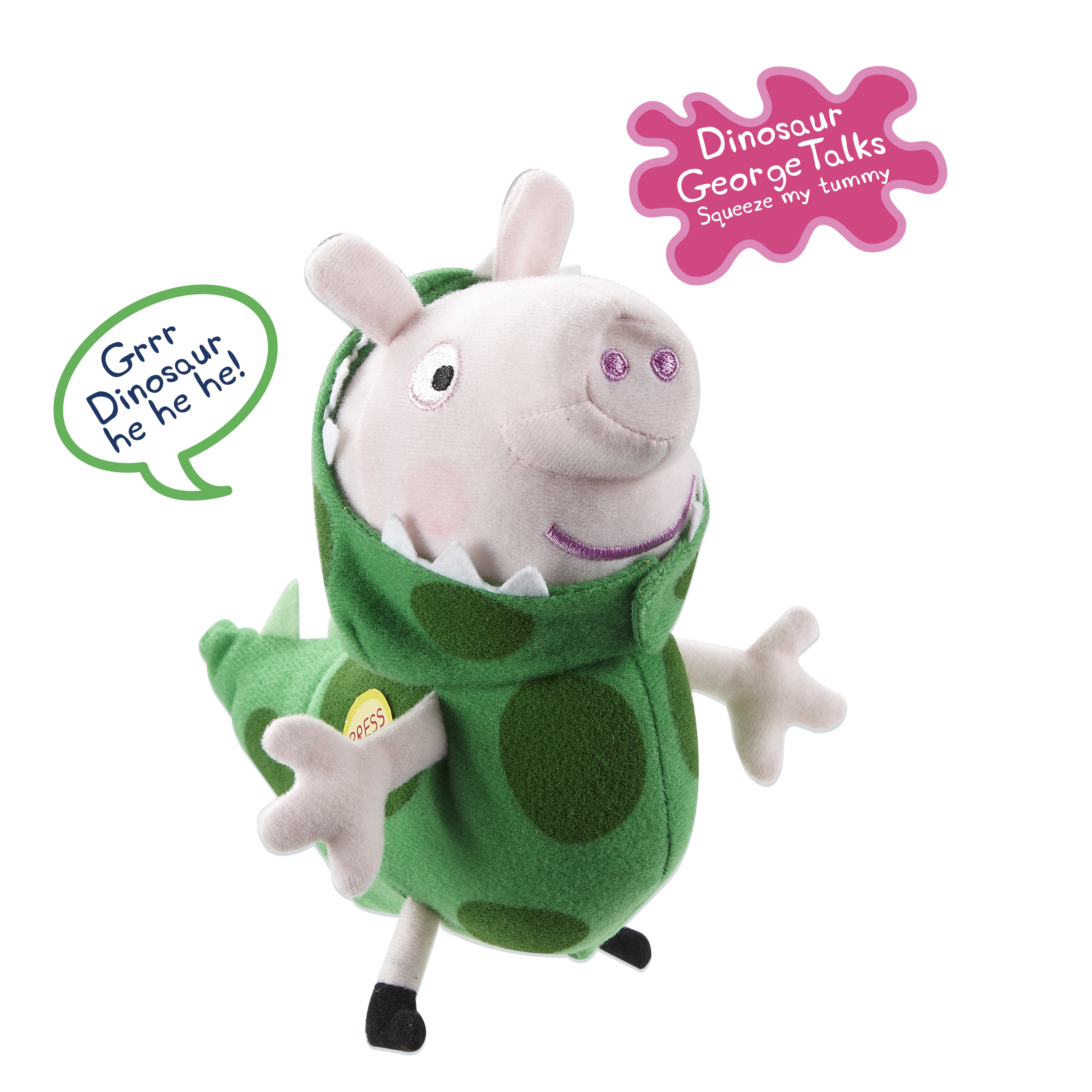 Peppa Pig 7` Talking Dinosaur George