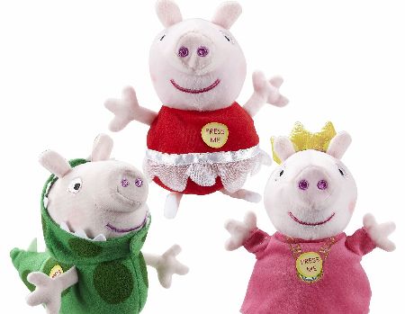 Peppa Pig 7`` Talking Soft Toy Assortment