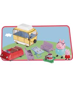 Peppa Pig Campervan and Car Playset