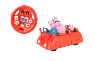 Peppa Pig Drive and Steer Car