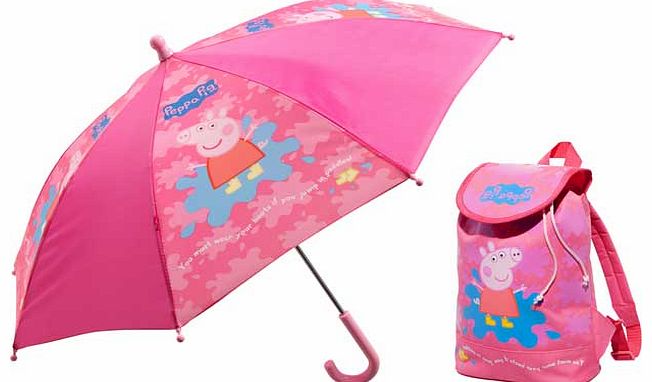 Peppa Pig Girls Multicoloured Backpack and