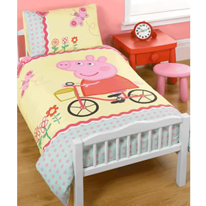 Peppa Pig Junior Bed Set - Polka Dot