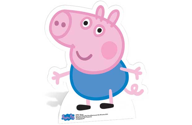 Pig Life-Sized George Pig Cutout