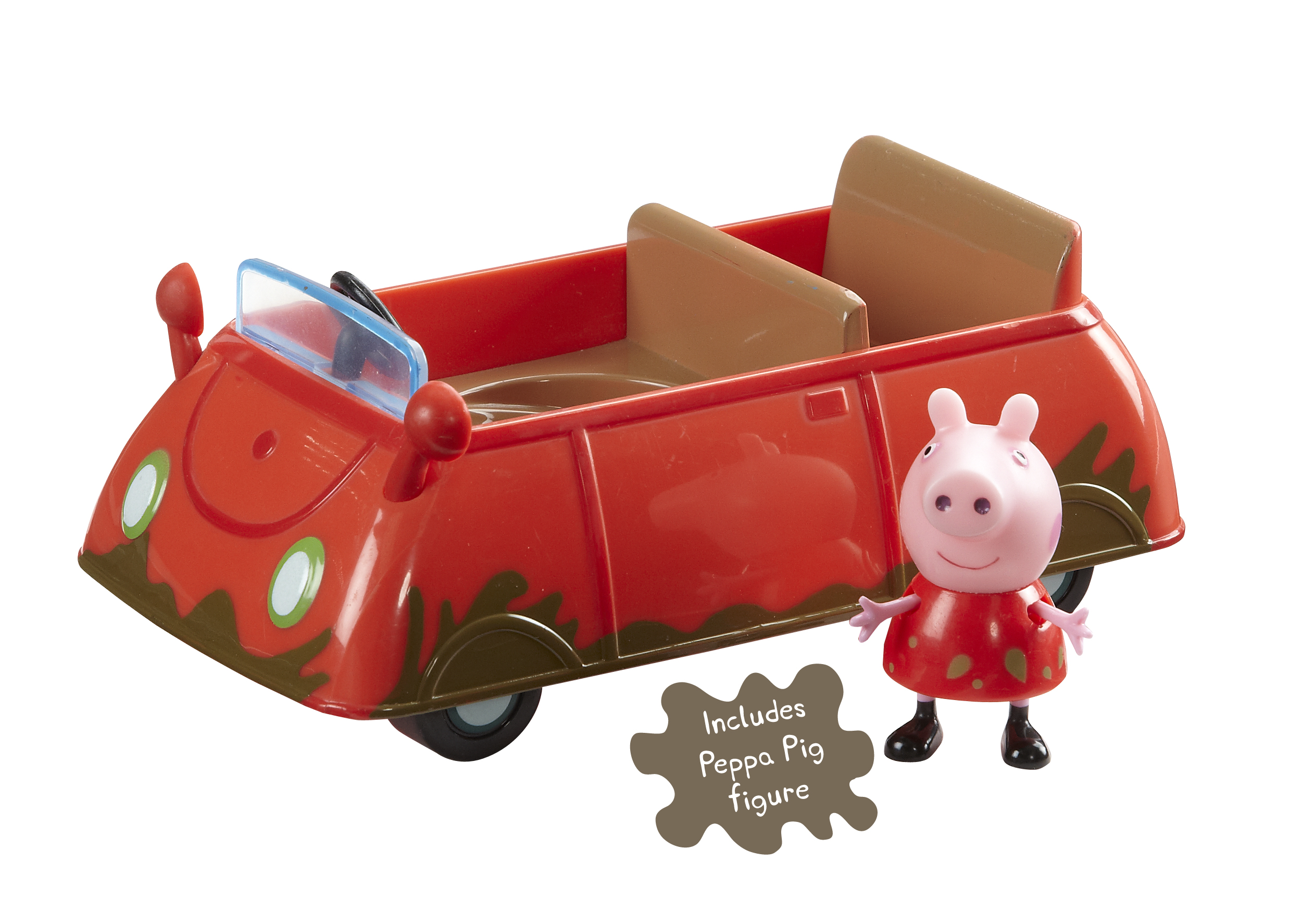 Muddy Puddles Vehicle - Red Car