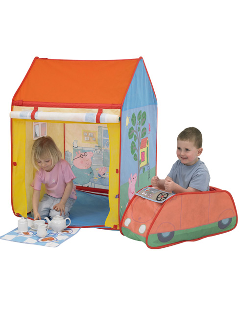 Peppa Pig Pop Up Play Tent and Car