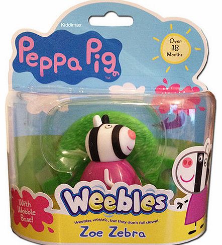 Peppa Pig Weebles - Zoe Zebra