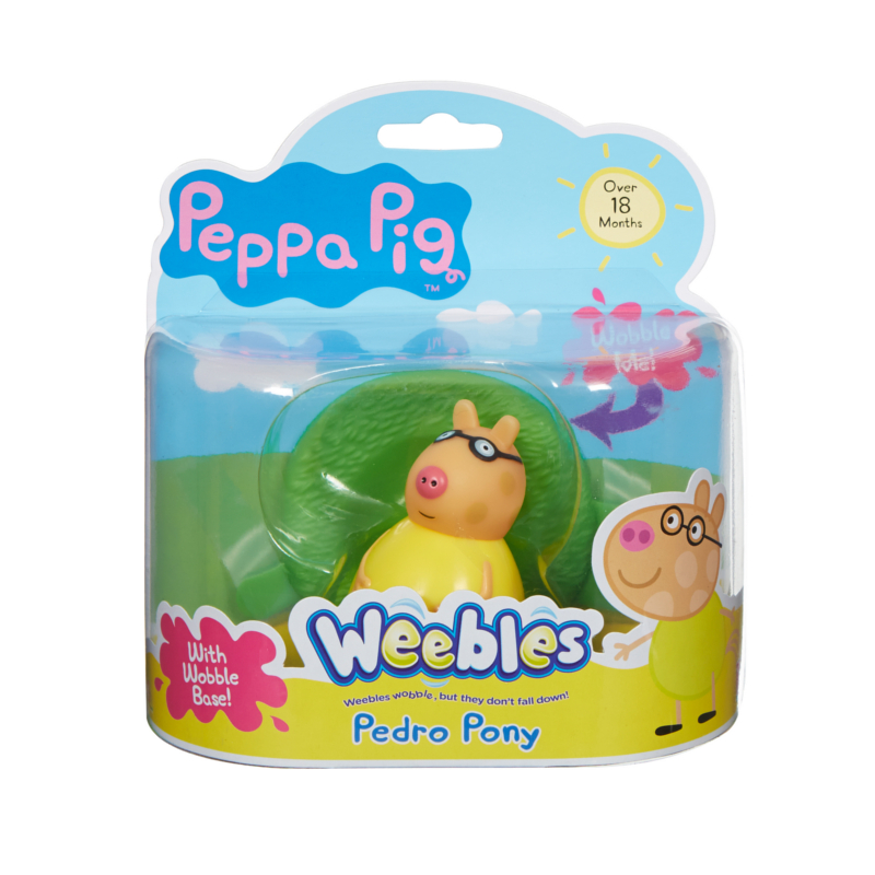 Weebles Figure and Base - Pedro Pony