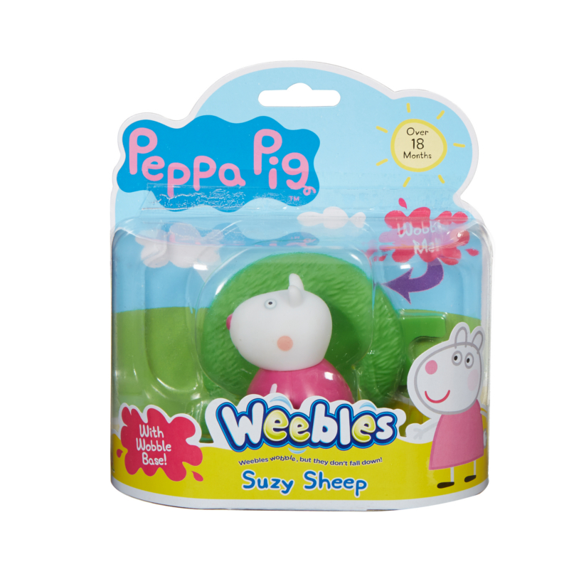 Weebles Figure and Base - Suzy Sheep