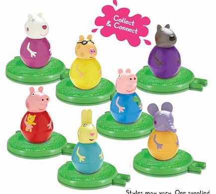 Weebles Wobbily Figure and Base
