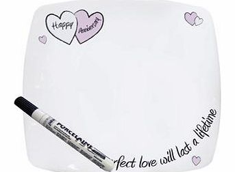 Perfect Love Ann Message Plate