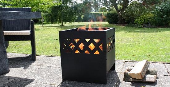 PERFECT PLANTS La Hacienda Ottawa Modern Fire Basket Incinerator Wood Burner