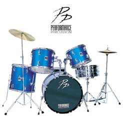 5pc Drum kit PP275BL - Blue