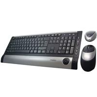 Perixx 603U Keyboard 27MHz Bundled With Rechargaeble Wireless 3 Button Optical Mouse USB