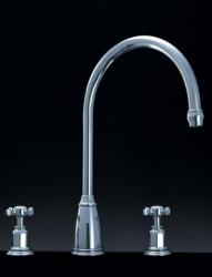 Perrin and Rowe 4370IG Traditional collection Athenian Three Hole Sink Mixer Tap