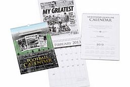 Personalised A4 Football Calendar - Choose your