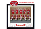 personalised Arsenal Kit Picture (Framed)