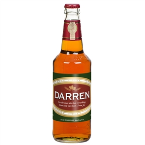 Beer Bottle - Modern Label