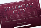 personalised Bradford City Football A3 Calendar