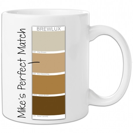 Brewlux Colour Chart Mug