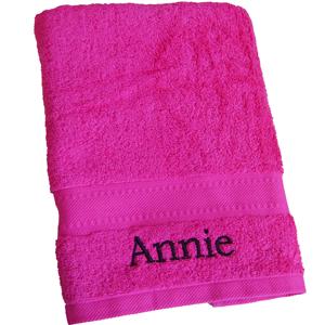 Bright Pink Bath Towel