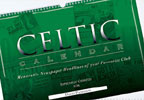 personalised Celtic Football A3 Calendar