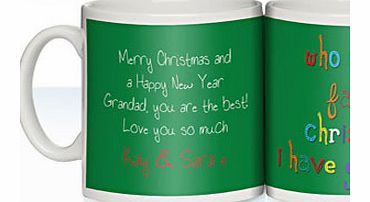 Christmas Mug for Grandad