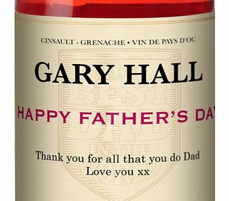 Classic Rose Wine Fathers Day Gift