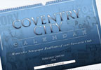 personalised Coventry City Football A3 Calendar
